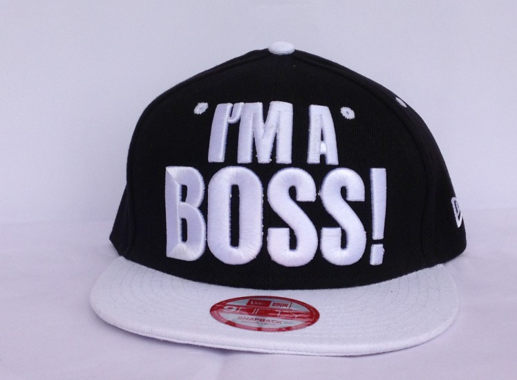 ME Clothing Im A Boss Snapback Hat #03